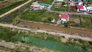 Aerial view of Phase 3 of the No 76 Housing Scheme Corentyne  Guyana 🇬🇾 [upl. by Okoyk]