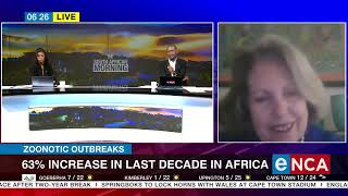 Zoonotic outbreaks  63 increase in last decade in Africa [upl. by Accebber]