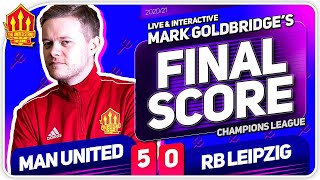 GOLDBRIDGE Manchester United 50 RB Leipzig Match Reaction [upl. by Briny939]