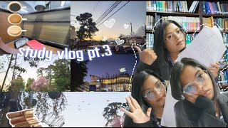 Part 3 Study vlog 📖studywithme shorts peace😇 library coffee☕️ [upl. by Donohue]