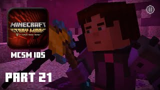 Minecraft Story Mode  Episode 4  Part 21  Gameplay  iOS [upl. by Ennovehs]