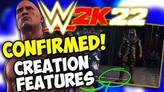 WWE 2K22 Creation Suite Features Added and Removed [upl. by Alamac729]