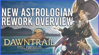 Astrologian Overview and changes  FFXIV Dawntrail Media Tour [upl. by Assirk]