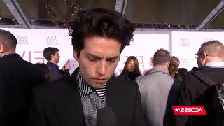 Cole Sprouse  FIVE FEET APART PREMIERE  SUBITA [upl. by Nepets]