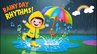 Rainy Day Rhythms ☔️  Fun Weather Song for Kids  YoYoKids [upl. by Anavrin]