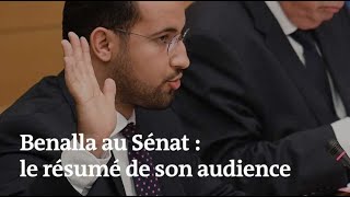 Alexandre Benalla au Sénat  le résumé de ce quil a dit [upl. by Daune965]