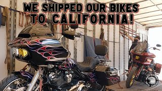 We Shipped The Lowrider ST amp Road Glide To California [upl. by Hgielsel]