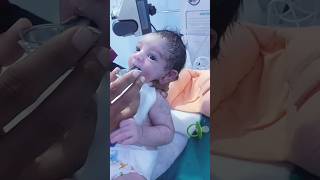 Newborn after feeding time 🍼🥰newborn newbornphotography newbornfeeding shorts baby [upl. by Valry]