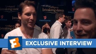 Peter Facinelli Exclusive Interview  ComicCon  FandangoMovies [upl. by Yebloc]