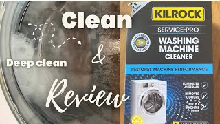 KILROCK WASHING MACHINE CLEANER  HOW TO CLEAN THE DRUM OF YOUR WASHING MACHINE  REVIEW [upl. by Fendig]