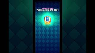 ¡INSIGNIA CRL 2024 CLASH ROYALE GRATIS [upl. by Charissa213]