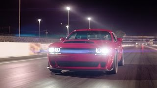 2018 Dodge Challenger SRT Demon Running Footage [upl. by Lorette]