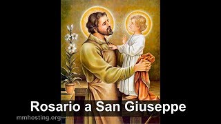 Rosario a San Giuseppe completo con litanie [upl. by Nnaasil131]