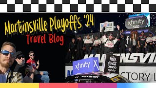 Martinsville Playoff Travel Blog  NASCAR 2024 [upl. by Colvert]