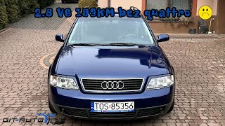 Audi A6 C5 28 V6 193KM✅Skóra💙Import 🇩🇪 Automat🤌Po dużym serwisie⚠️ Wady i zalety  GITAUTO😎 [upl. by Auerbach]