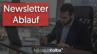 Newsletter Ablauf mit WordPress erklärt  QampA  Getresponse [upl. by Accissej]