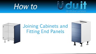 How to join panels and cabinets [upl. by Rolecnahc]