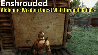 Enshrouded Alchemic Wisdom Quest Walkthrough Guide [upl. by Aydidey]