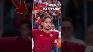 Il saluto di Totti alla Roma 😣😮‍💨 calcio shorts [upl. by Iramo137]