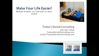 Make Your Life Easier Multiple Provider Fees in Open Dental [upl. by Sheppard]