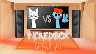 FNF Girls AU React  FNF Vs Incredibox Sprunki  FNF Mod  Gacha Club [upl. by Charity]