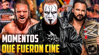 5 Momentos en WWE que Fueron Puro Cine [upl. by Valerle]