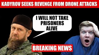 KADYROV SEEKS REVENGE AFTER UKRAINIAN DRONE ATTACK [upl. by Loren]