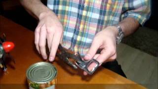 Abridor de Lata para Canhotos  Can Opener for Lefthanders [upl. by Riatsila]