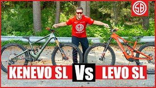 Specialized Levo SL Vs Kenevo SL  Bike Park amp Trail Centre [upl. by Sidwel]