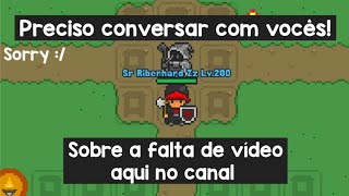 Eu não abandonei meu canal [upl. by Reniar]