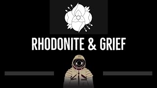 La Dispute • Rhodonite amp Grief CC 🎤 Karaoke Instrumental Lyrics [upl. by Utimer]