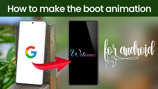 How to create boot animation for Android  creating bootanimationzip file  NH Soft [upl. by Elicec426]