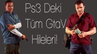 Ps3 Deki Tüm Gta V Hileleri [upl. by Daniela]