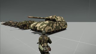 THE MAUS IN ARMA  spearhead 1944 11 update German updated units amp Vehicles  Arma 3 [upl. by Nabila]