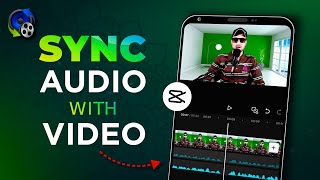 How To Sync Audio With Video In Capcut Mobile App  How To Add Background Music In Video 2024 [upl. by Griffie]