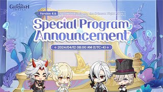 46 BANNER UPDATES AND REWARDS LIVESTREAM THIS FRIDAY  Genshin Impact [upl. by Waddell]