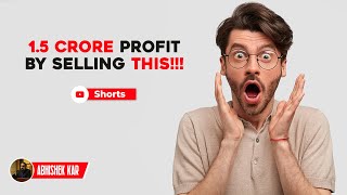 15 crore profit by selling this Shorts [upl. by Bleier142]