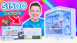 Best 1500 Gaming PC Build 2024 🚀 Full Build Guide w 1440p Benchmarks [upl. by Tawney]