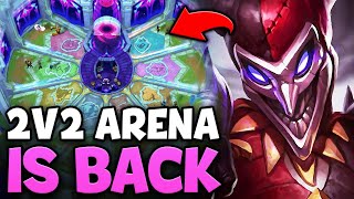 PINK WARD PLAYS THE BRAND NEW ARENA MODE NEW MAP AND NEW ITEMS [upl. by Dronel]