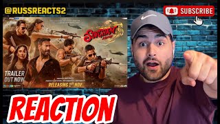 Singham Again  Official Trailer  A Rohit Shetty Cop Universe  REACTION [upl. by Stegman]