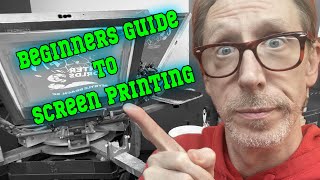 Beginners Guide to Screen Printing beginnersguide screenprinting almightees printlife tshirts [upl. by Roydd]