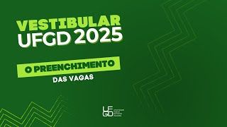 4  Do preenchimento das vagas PSV2025 UFGD [upl. by Ellerad]