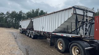 Load King Super B aluminum trailer repair part1 [upl. by Natye507]