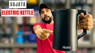 SUJATA Electric Kettle Review  Best Multi Use Electric Kettle In INDIA  PortableTeaCoffeeWater [upl. by Setsero]