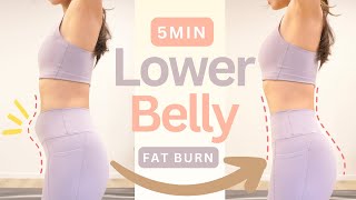 Quick Lower Belly Fat Workout  100 Burn amp Result Guaranteed  No equipment [upl. by Witcher524]