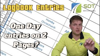 Tricky Logbook entries explained SDT NZ Logbook truck howto [upl. by Nylra597]