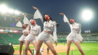 Kpop cheerleaders the flowers of South Korean baseball  AFP [upl. by Anirdnajela]