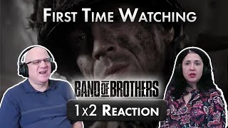 BAND OF BROTHERS EPISODE 2 quotDAY OF DAYSquot FIRST TIME REACTING [upl. by Llerrom]