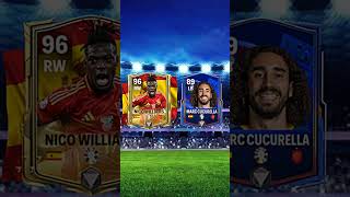 🇪🇦 Nico Williams vs Cucurella 🇪🇦  fcmobile fifamobile fifa fifa23 football footballgame [upl. by Brittni]