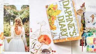 Tutorial Start to finish making a Daphne’s Diary journal [upl. by Leohcin]